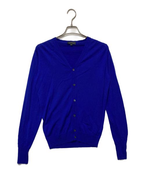 JOHN SMEDLEY（ジョンスメドレー）JOHN SMEDLEY (ジョンスメドレー) ウールカーディガン ブルー サイズ:Sの古着・服飾アイテム