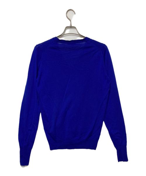 JOHN SMEDLEY（ジョンスメドレー）JOHN SMEDLEY (ジョンスメドレー) ウールカーディガン ブルー サイズ:Sの古着・服飾アイテム