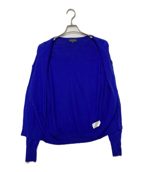 JOHN SMEDLEY（ジョンスメドレー）JOHN SMEDLEY (ジョンスメドレー) ウールカーディガン ブルー サイズ:Sの古着・服飾アイテム
