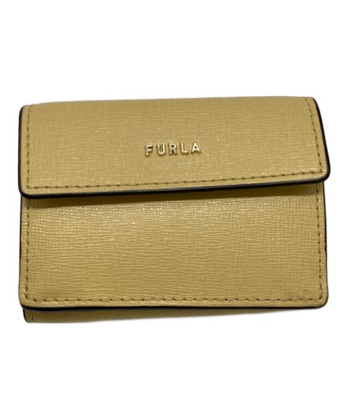 FURLA（フルラ）FURLA (フルラ) 3つ折り財布 イエローの古着・服飾アイテム