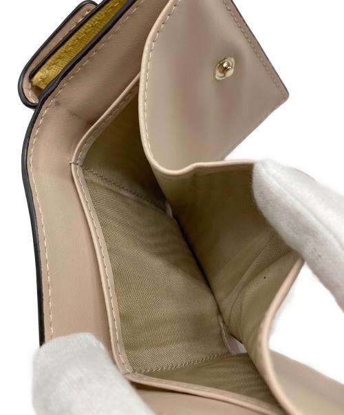 FURLA（フルラ）FURLA (フルラ) 3つ折り財布 イエローの古着・服飾アイテム