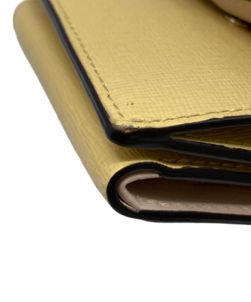 FURLA（フルラ）FURLA (フルラ) 3つ折り財布 イエローの古着・服飾アイテム