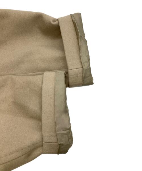 08sircus（ゼロエイトサーカス）08sircus (ゼロエイトサーカス) ダブルクロスメルトンコート ベージュ サイズ:-の古着・服飾アイテム