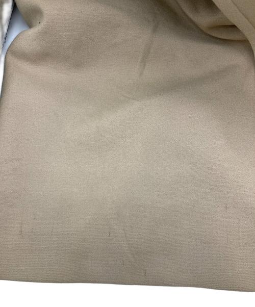 08sircus（ゼロエイトサーカス）08sircus (ゼロエイトサーカス) ダブルクロスメルトンコート ベージュ サイズ:-の古着・服飾アイテム