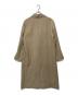 08sircus (ゼロエイトサーカス) ダブルクロスメルトンコート ベージュ サイズ:-：5000円