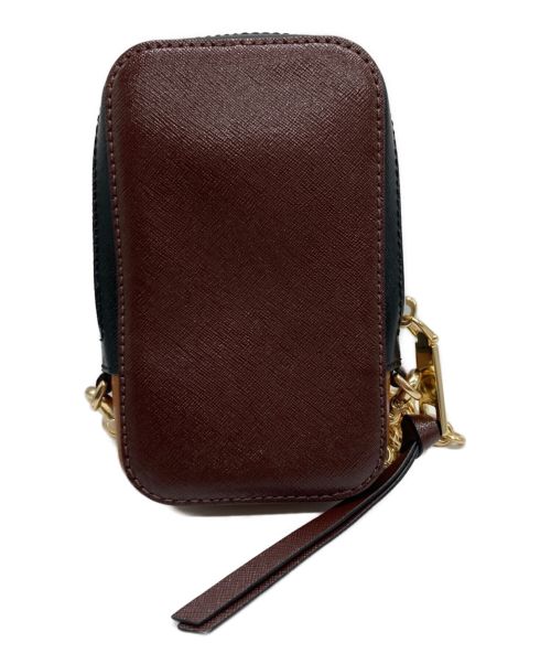MARC JACOBS（マークジェイコブス）MARC JACOBS (マーク ジェイコブス) ホットショット チェーンショルダーバッグ ブラウンの古着・服飾アイテム