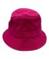 SUPREME (シュプリーム) NAME PLATEバケットハット ショッキングピンク サイズ:SMALL　MEDIUM：3500円