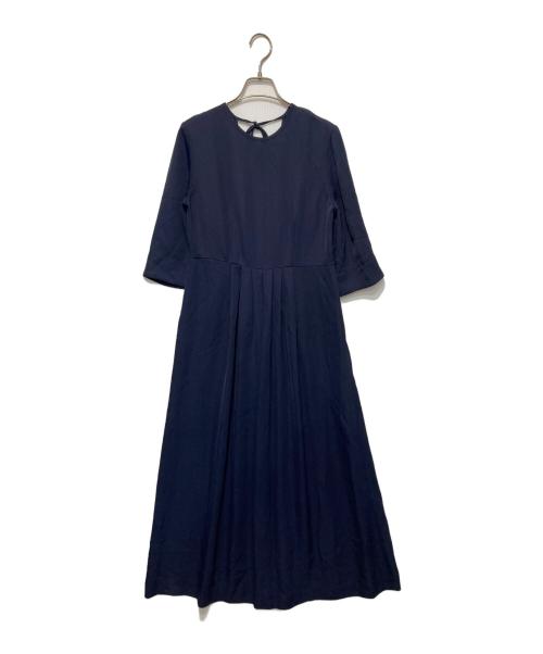 Demi-Luxe Beams（デミルクス ビームス）Demi-Luxe Beams (デミルクス ビームス) バッククロスワンピース ネイビー サイズ:38の古着・服飾アイテム