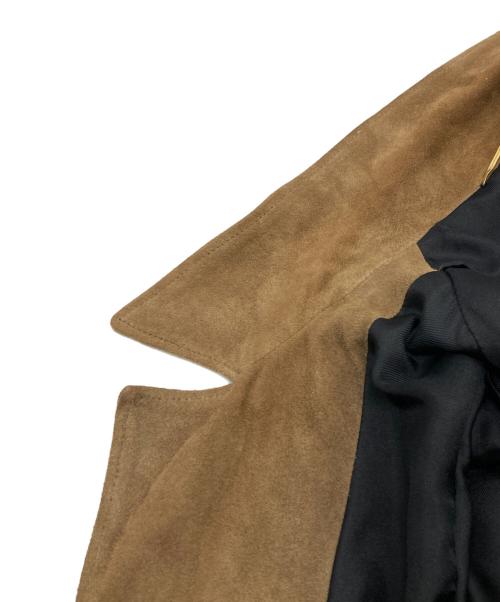 Saint Laurent Paris（サンローランパリ）Saint Laurent Paris (サンローランパリ) スウェードフリンジジャケット ブラウン サイズ:F36の古着・服飾アイテム