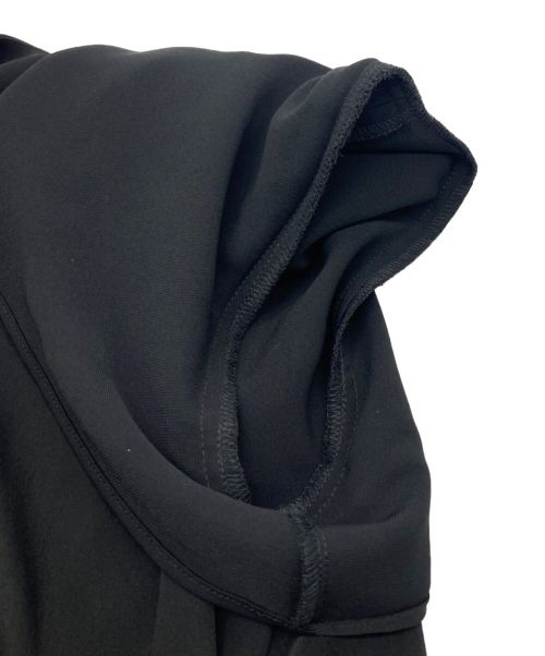 allureville（アルアバイル）allureville (アルアバイル) レイヤースリーブオールインワン ブラック サイズ:1の古着・服飾アイテム