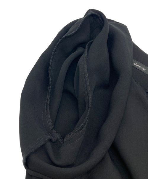 allureville（アルアバイル）allureville (アルアバイル) レイヤースリーブオールインワン ブラック サイズ:1の古着・服飾アイテム