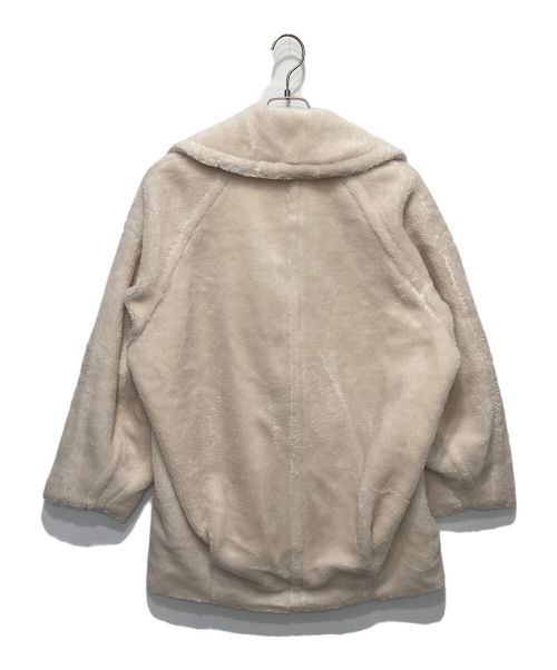 STUMBLY（スタンブリ―）STUMBLY (スタンブリ―) MARISOL (マリソル) 別注ボアコート ベージュ サイズ:38の古着・服飾アイテム