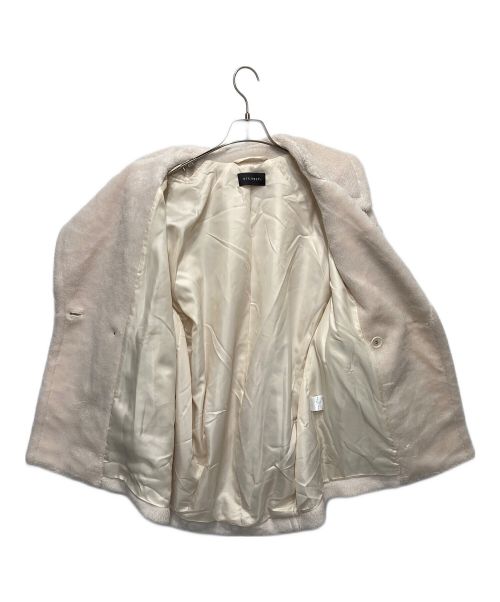 STUMBLY（スタンブリ―）STUMBLY (スタンブリ―) MARISOL (マリソル) 別注ボアコート ベージュ サイズ:38の古着・服飾アイテム