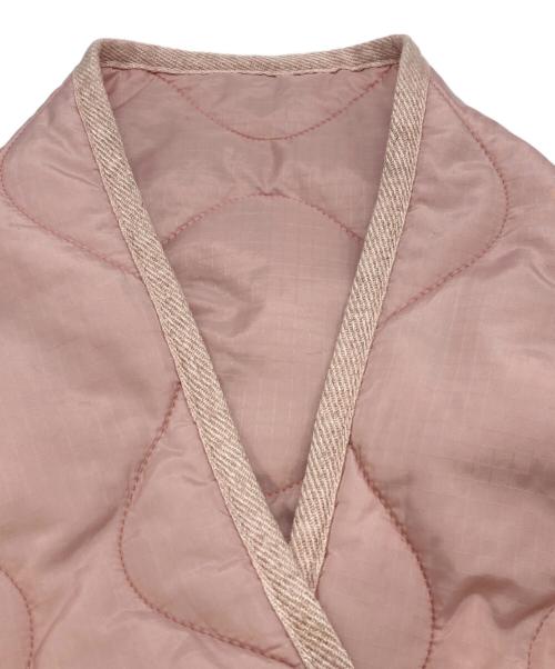 45R（フォーティファイブ・アール）45R (フォーティファイブ・アール) ナイロンリップのカシュクールボレロ ピンク サイズ:00の古着・服飾アイテム