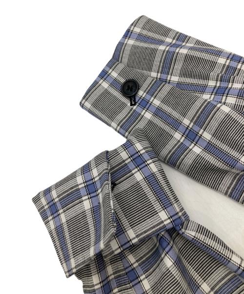 PLST（プラステ）PLST (プラステ) チェックセットアップ グレー サイズ:ジャケット：S パンツ：Mの古着・服飾アイテム