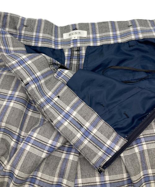PLST（プラステ）PLST (プラステ) チェックセットアップ グレー サイズ:ジャケット：S パンツ：Mの古着・服飾アイテム