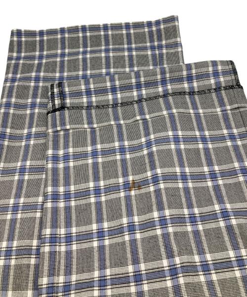 PLST（プラステ）PLST (プラステ) チェックセットアップ グレー サイズ:ジャケット：S パンツ：Mの古着・服飾アイテム