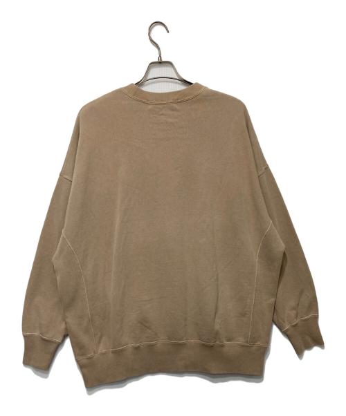 R JUBILEE（アールジュビリー）R JUBILEE (アールジュビリー) Basic Sweat Shirts ブラウン サイズ:Fの古着・服飾アイテム