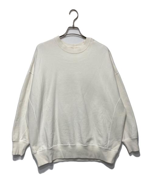 R JUBILEE（アールジュビリー）R JUBILEE (アールジュビリー) Basic Sweat Shirts ホワイト サイズ:Fの古着・服飾アイテム