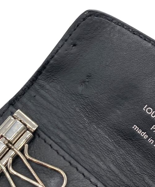 LOUIS VUITTON（ルイ ヴィトン）LOUIS VUITTON (ルイ ヴィトン) ミュルティクレ 4 キーケース ブラック サイズ:-の古着・服飾アイテム