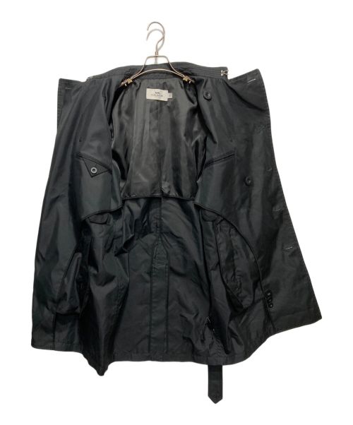 COACH（コーチ）COACH (コーチ) トレンチコート ブラック サイズ:Sの古着・服飾アイテム