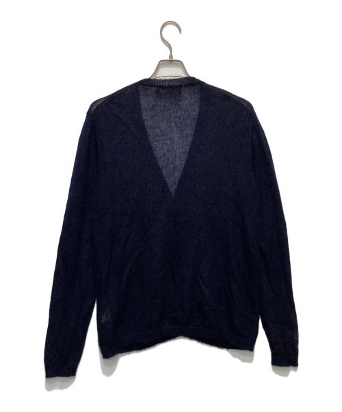 UNUSED（アンユーズド）UNUSED (アンユーズド) モヘアニットカーディガン ネイビー サイズ:34の古着・服飾アイテム