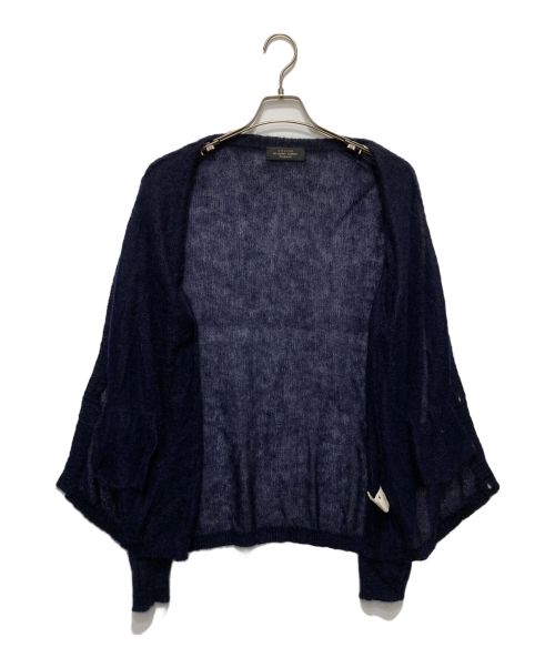 UNUSED（アンユーズド）UNUSED (アンユーズド) モヘアニットカーディガン ネイビー サイズ:34の古着・服飾アイテム