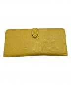 ATELIER NUUアトリエヌウ）の古着「レザーウォレット」｜イエロー