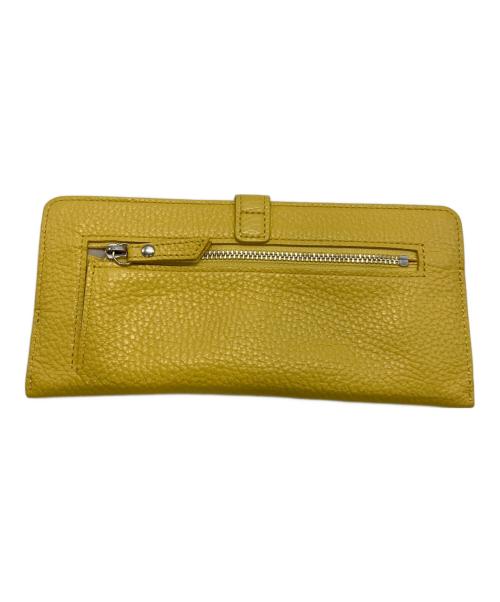 ATELIER NUU（アトリエヌウ）ATELIER NUU (アトリエヌウ) レザーウォレット イエローの古着・服飾アイテム