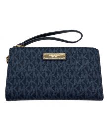 MICHAEL KORS（マイケル・コース）の古着「二つ折り財布 リストレット」｜ネイビー