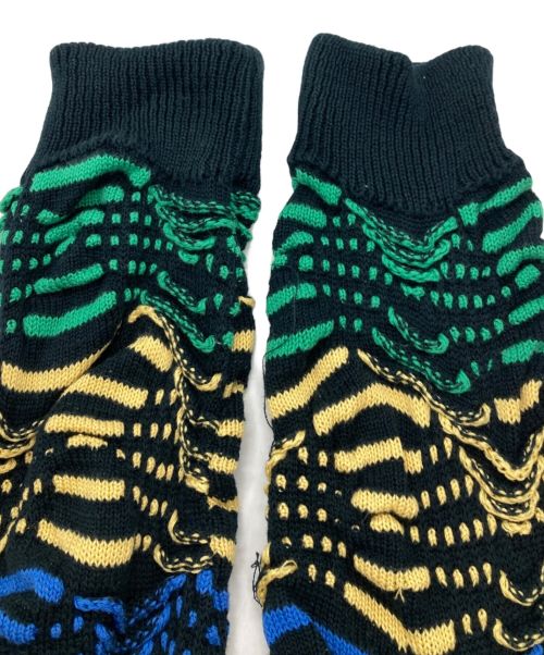 Coogi（クージー）Coogi (クージー) 3Dコットンニット ブラック サイズ:Lの古着・服飾アイテム