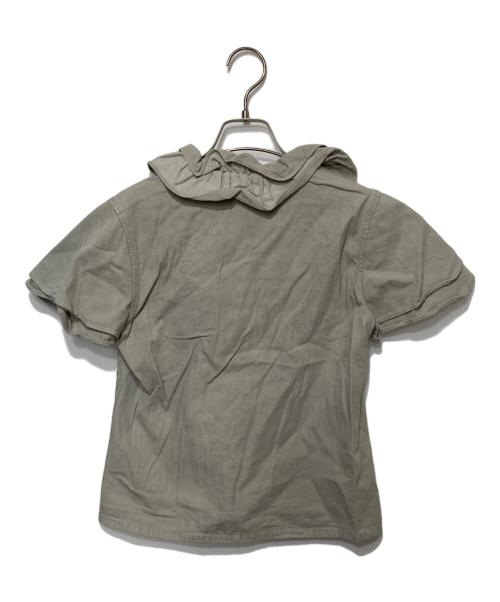 PINK HOUSE（ピンクハウス）PINK HOUSE (ピンクハウス) フリルシャツ ベージュ サイズ:-の古着・服飾アイテム