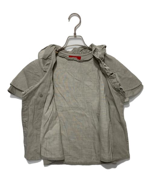 PINK HOUSE（ピンクハウス）PINK HOUSE (ピンクハウス) フリルシャツ ベージュ サイズ:-の古着・服飾アイテム