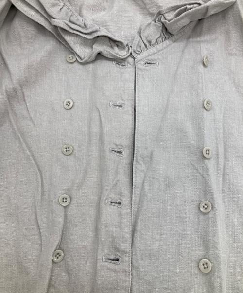 PINK HOUSE（ピンクハウス）PINK HOUSE (ピンクハウス) フリルシャツ ベージュ サイズ:-の古着・服飾アイテム