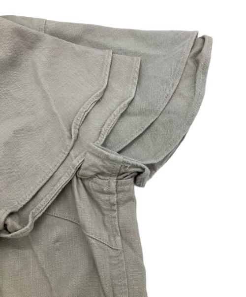 PINK HOUSE（ピンクハウス）PINK HOUSE (ピンクハウス) フリルシャツ ベージュ サイズ:-の古着・服飾アイテム