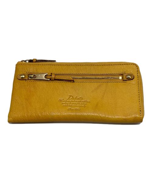 DAKOTA（ダコタ）DAKOTA (ダコタ) L字ジップ長財布 イエローの古着・服飾アイテム