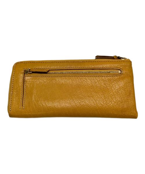 DAKOTA（ダコタ）DAKOTA (ダコタ) L字ジップ長財布 イエローの古着・服飾アイテム