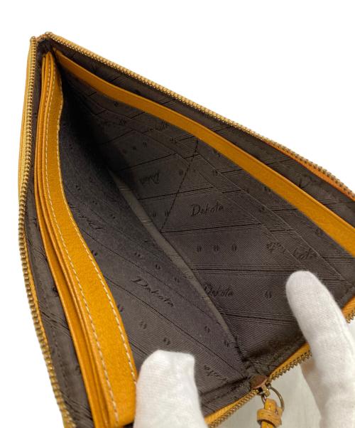 DAKOTA（ダコタ）DAKOTA (ダコタ) L字ジップ長財布 イエローの古着・服飾アイテム