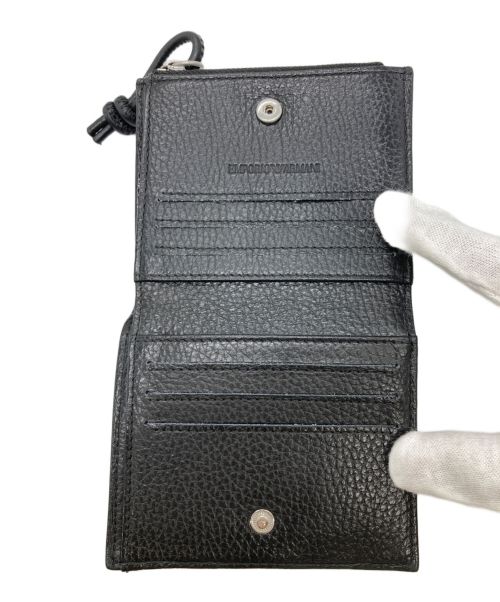 EMPORIO ARMANI（エンポリオアルマーニ）EMPORIO ARMANI (エンポリオアルマーニ) 2つ折り財布 ブラックの古着・服飾アイテム