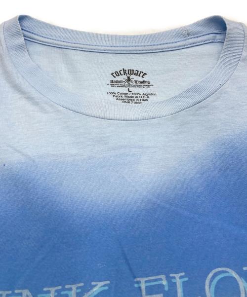 rockmare（不明）rockmare (不明) プリントTシャツ ブルー サイズ:Ｌの古着・服飾アイテム