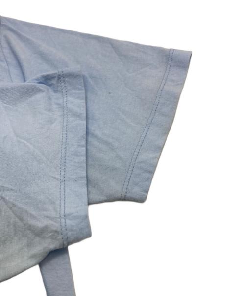 rockmare（不明）rockmare (不明) プリントTシャツ ブルー サイズ:Ｌの古着・服飾アイテム