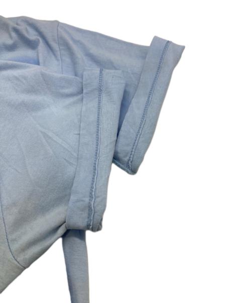 rockmare（不明）rockmare (不明) プリントTシャツ ブルー サイズ:Ｌの古着・服飾アイテム