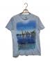 rockmare（不明）の古着「プリントTシャツ」｜ブルー