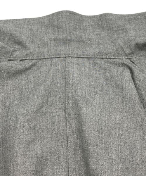 allureville（アルアバイル）allureville (アルアバイル) リネンストレッチサイドノットジャケット グレー サイズ:1の古着・服飾アイテム