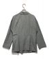 allureville (アルアバイル) リネンストレッチサイドノットジャケット グレー サイズ:1：3500円