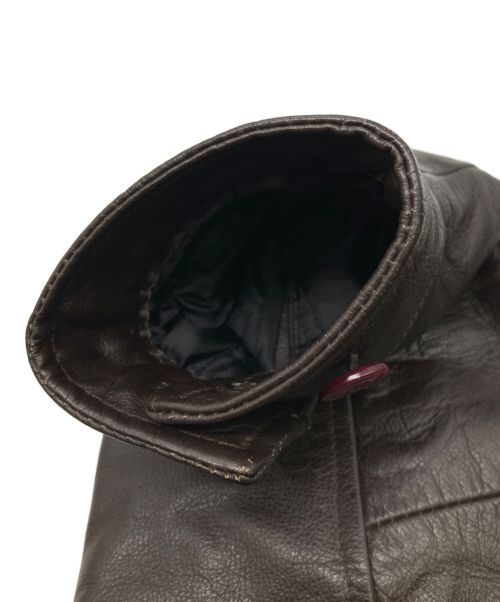GAP（ギャップ）GAP (ギャップ) オールドレザージャケット ブラウン サイズ:XLの古着・服飾アイテム