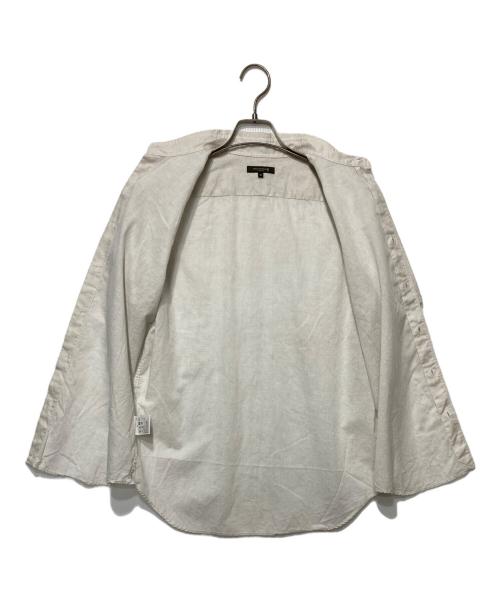 MACKINTOSH LONDON（マッキントッシュ ロンドン）MACKINTOSH LONDON (マッキントッシュ ロンドン) 総柄半袖コットンリネンシャツ グレー サイズ:Ｍの古着・服飾アイテム