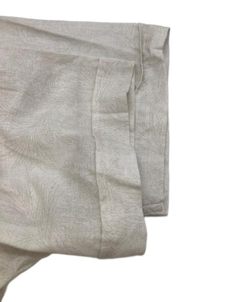 MACKINTOSH LONDON（マッキントッシュ ロンドン）MACKINTOSH LONDON (マッキントッシュ ロンドン) 総柄半袖コットンリネンシャツ グレー サイズ:Ｍの古着・服飾アイテム