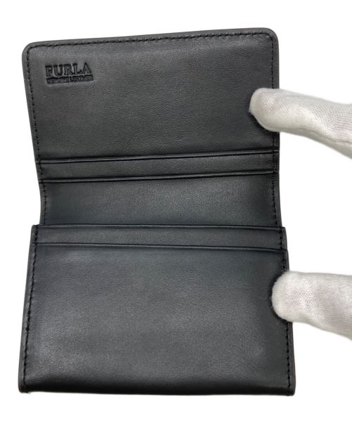 FURLA（フルラ）FURLA (フルラ) レザーカードケース ブラック サイズ:-の古着・服飾アイテム