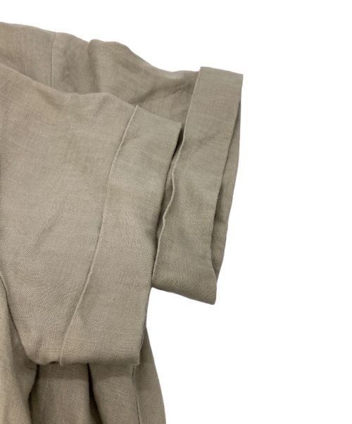 JOURNAL STANDARD（ジャーナルスタンダード）JOURNAL STANDARD (ジャーナルスタンダード) リネンHSマキシフレアワンピース ブラウン サイズ:36の古着・服飾アイテム